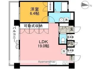 エリジアハイツ【3階】の間取り