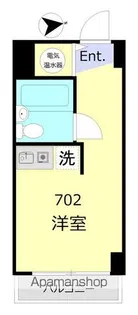 上野アビタシオン【7階】の間取り