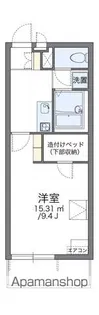 レオパレスVEGA【102号室】の間取り