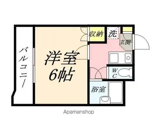 セントフォレスト後楽園【2階】の間取り