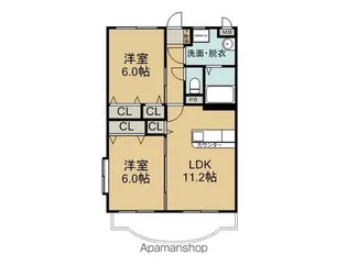 ドエル【303号室】の間取り
