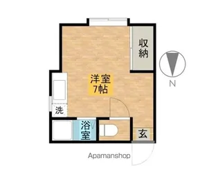 TMハウス【202号室】の間取り