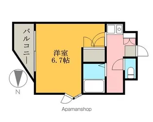 ハイム金山南【5階】の間取り