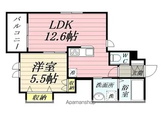 DOビル春日ヘーベルメゾン【3階】の間取り