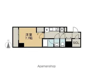 セイワパレス丸の内駅前プレミア【10階】の間取り