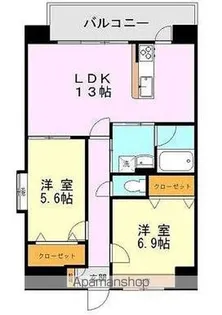 SK2【204号室】の間取り