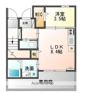 RIKGRANDE【1階】の間取り