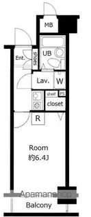 東京都中央区日本橋蛎殻町2丁目【マンション】の間取り