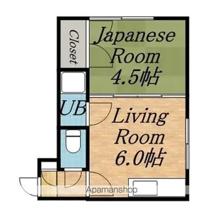 シャルマン38【203号室】の間取り