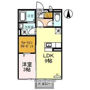 コッカー・スパニエル【2階】の間取り