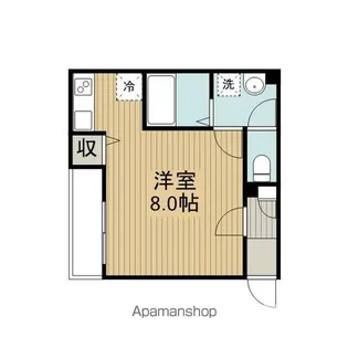 カーサフェリーチェ【102号室号室】の間取り