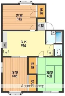 たちばな(橘)【1階】の間取り