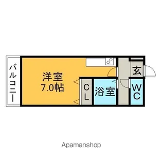 本町ハイツ【201号室】の間取り