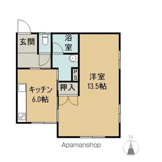 マンションアイホウム【1階】の間取り