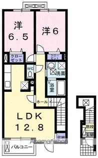 ブリッサ Ⅰ【2階】の間取り