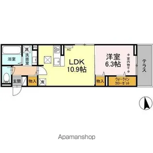 EDOYA青沼【1階】の間取り