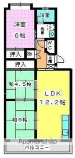エクセレント塩浜【2階】の間取り