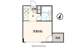 アシスト第3盛岡マンション【203号室】の間取り