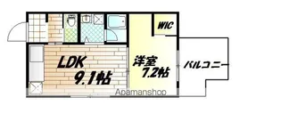 アクアリウスⅡ【1階】の間取り