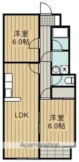 東京都武蔵村山市学園1丁目【マンション】の間取り