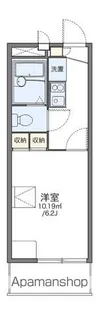レオパレス通町【3階】の間取り