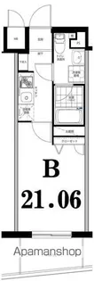 グリフィン横浜・桜木町駅前弐番館【902号室】の間取り