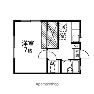 ティエラ青葉【101号室】の間取り