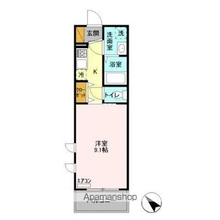 MAGNOLIA COUTマグノリアコート【1階】の間取り