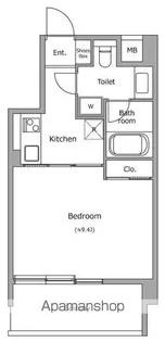 ヴォアラクテ西早稲田【5階】の間取り