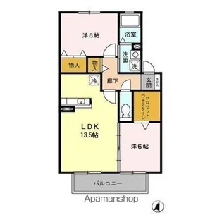 レスポワール II【2階】の間取り