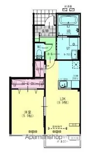 メゾン コージー【1階】の間取り
