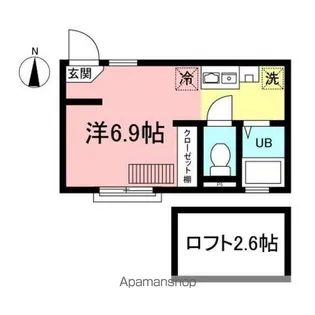 トワイエ鶴見【2階】の間取り