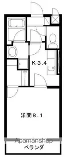 ARIES GARDEN【2階】の間取り