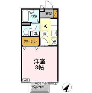 セジュールI【1階】の間取り