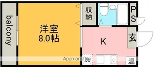 ベルトピア稲沢Ⅱ【5階】の間取り