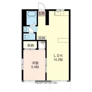 SKコーポ【203号室】の間取り
