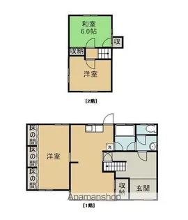 香川県丸亀市城東町1丁目【一戸建】の間取り