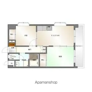 グレイス山の手【3階】の間取り