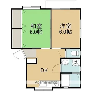 メゾンK,2【105号室】の間取り