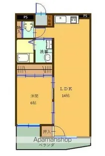 カマダビル【2階】の間取り