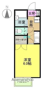 エルピースⅡ【205号室】の間取り