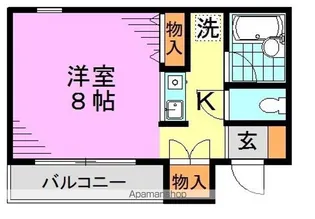 コスモリード高円寺サウス【2階】の間取り
