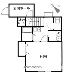 泉谷ハイツ【B号室】の間取り