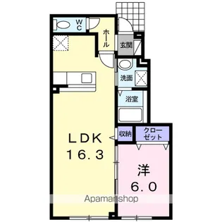 モデルノポテーレⅦ【1階】の間取り