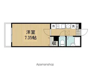東京都杉並区阿佐谷北3丁目【アパート】の間取り