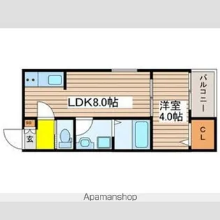 モンヴィーニュ熱田神宮【1階】の間取り