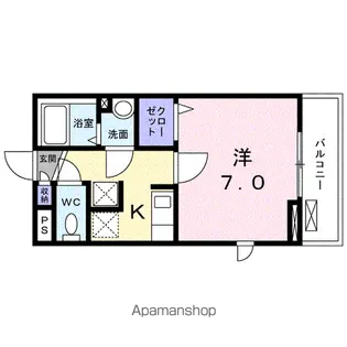 レジデンス鎌倉【2階】の間取り