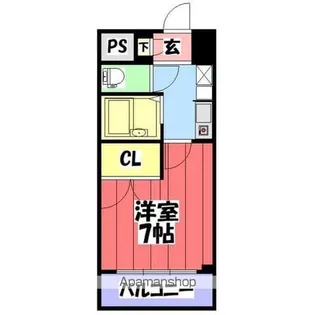 セントラルハイツ筒井【4階】の間取り