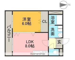 SPROUT【2階】の間取り