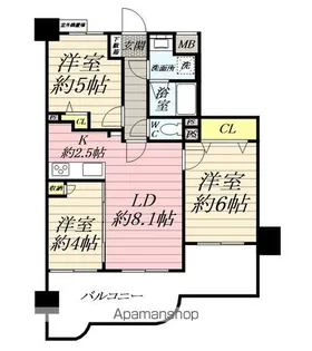 ナイスアーバン藤沢【2階】の間取り